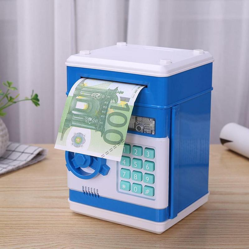 Mini-spaarpot voor geld- en muntenbesparingen