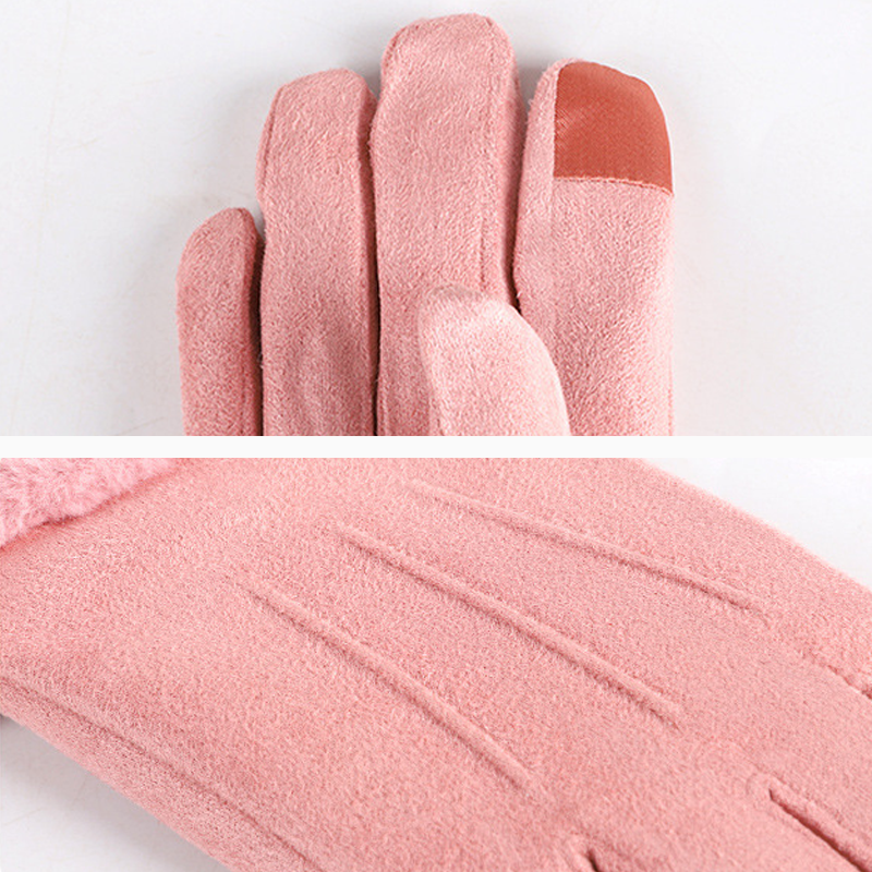 Warme winterhandschoenen met touchscreen voor dames