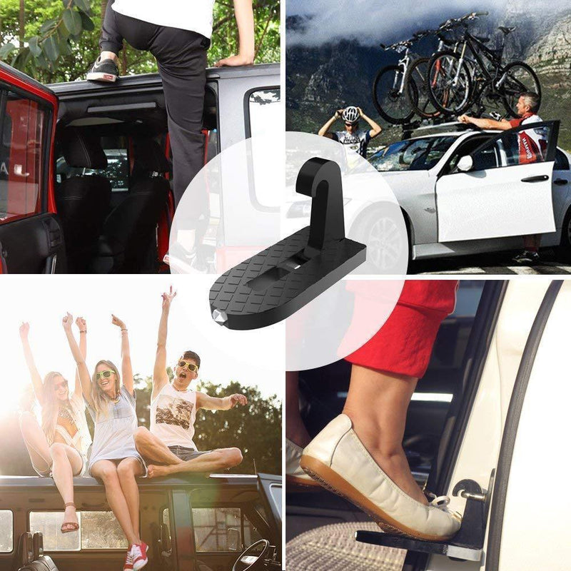 U-vormige deurklink met veiligheidshamer