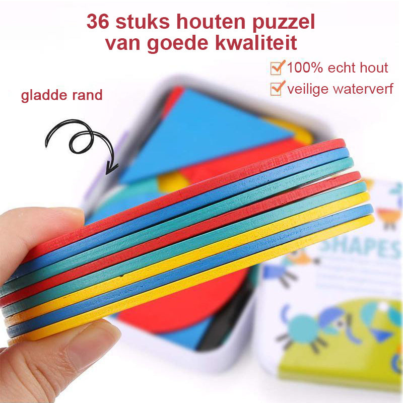 Educatief speelgoed - Vormpuzzel
