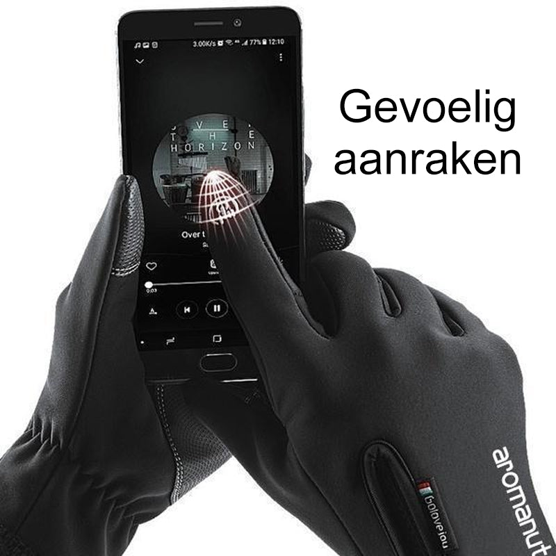 Warme waterdichte handschoenen met touchscreen
