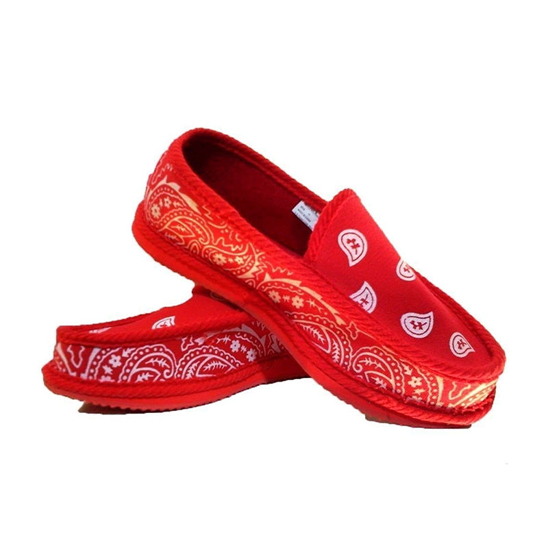 Platte schoenen met print