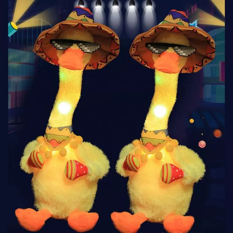 Dansende eend herhalend speelgoed