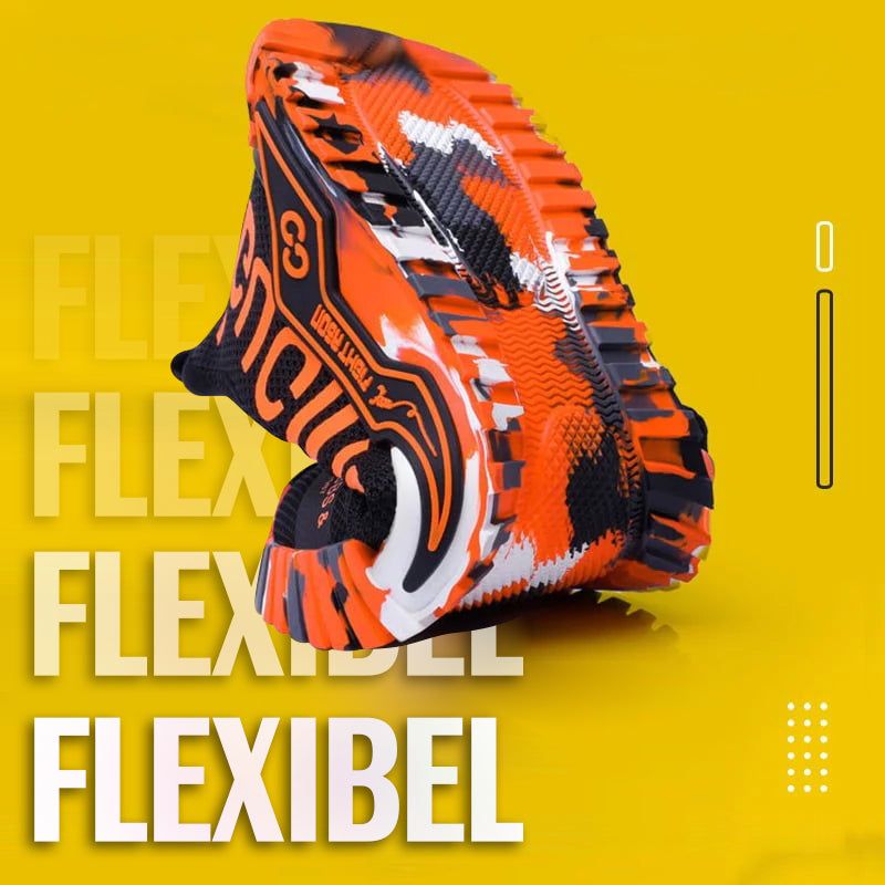 Ademende lichtgewicht sneakers met stalen neus