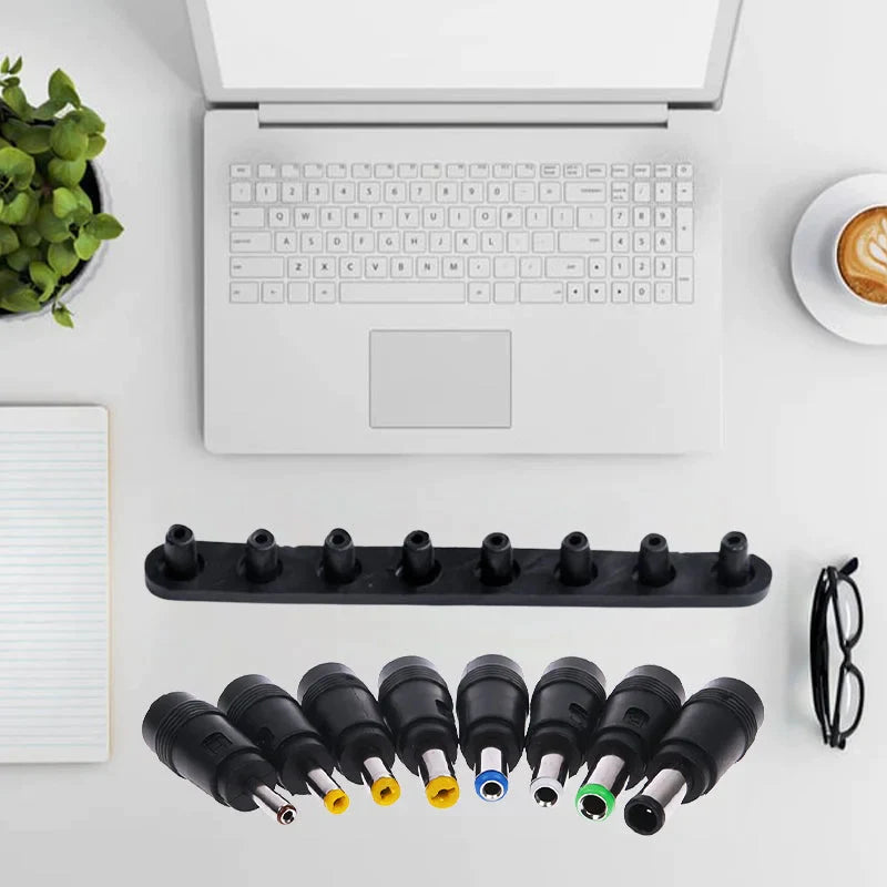 8-in-1 universele gelijkstroom adapter