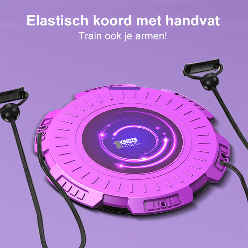 Massage Taille Draaiplank met Trekkoord