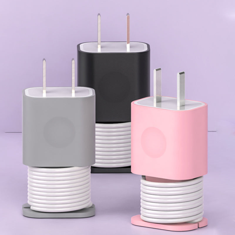 2 in 1 siliconen oplader beschermer