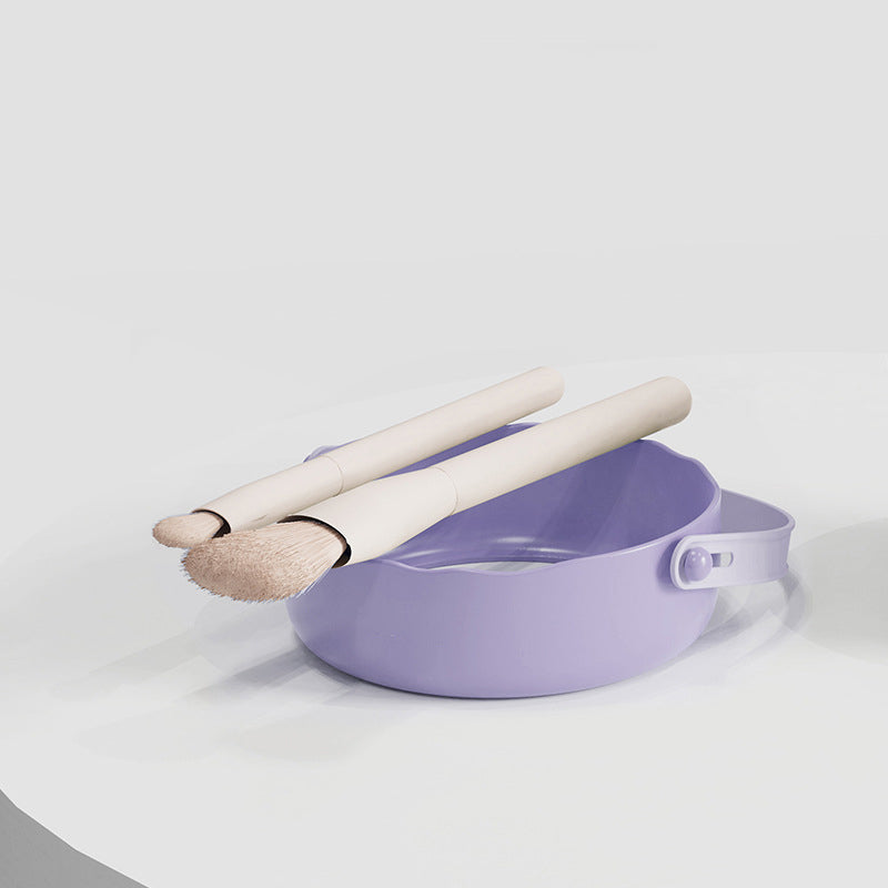 3-in-1 reinigingskom voor make-upborstels