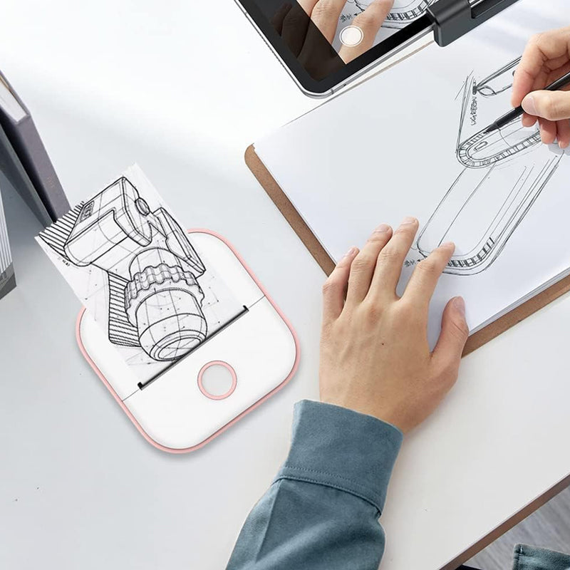 Mini draagbare Bluetooth-printer