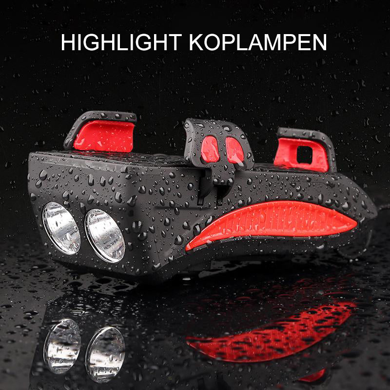 Mobiele Telefoonbeugel Met Fietsverlichting