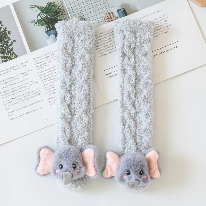 Baby Winter Fluffy Fuzzy Slipper Sokken