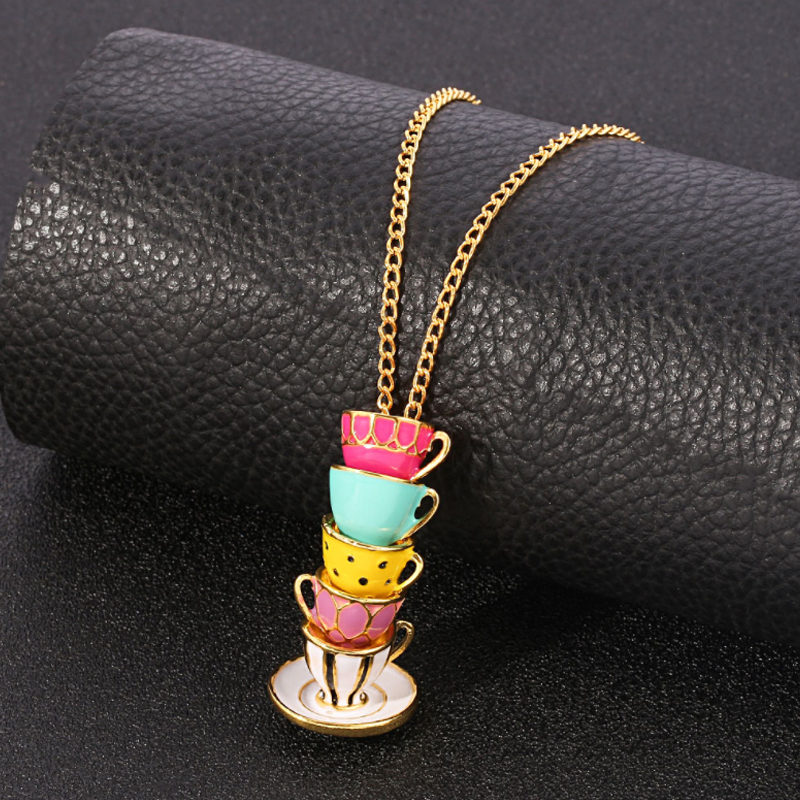 Theekopje ketting