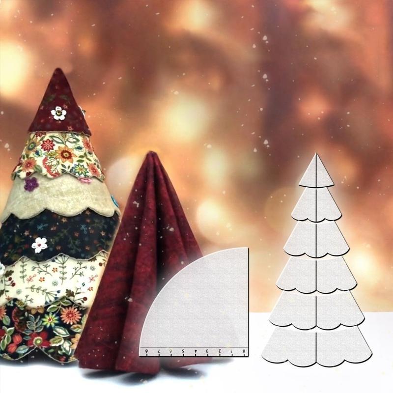 Handgemaakte Kerstboom Quilting Set