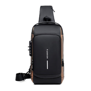 wachtwoord anti-diefstal borsttas