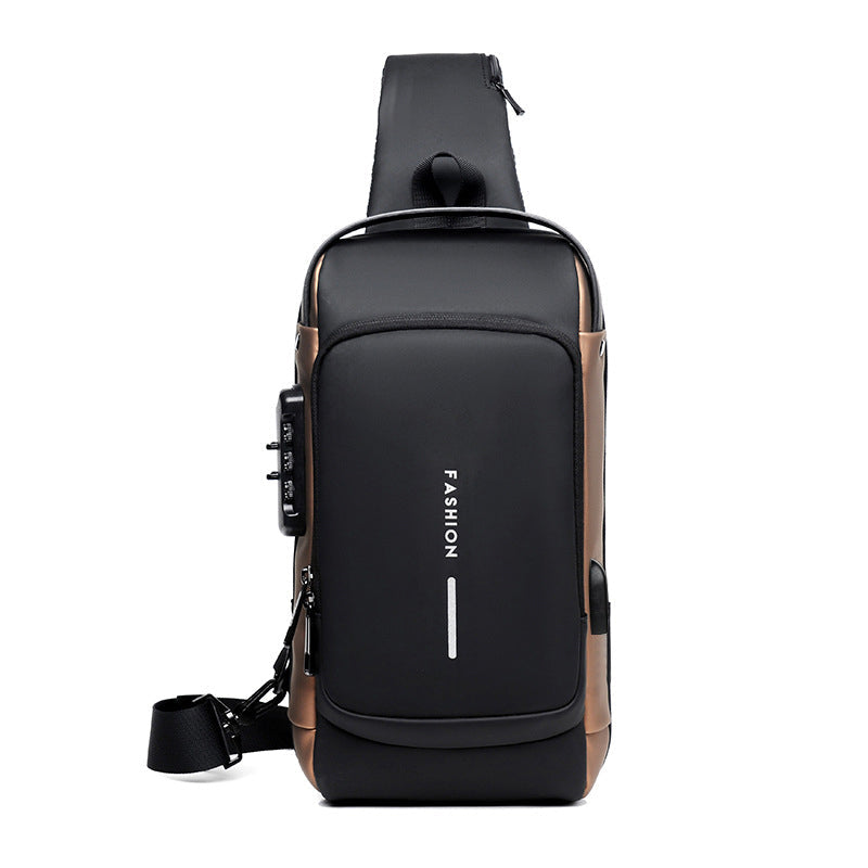 wachtwoord anti-diefstal borsttas