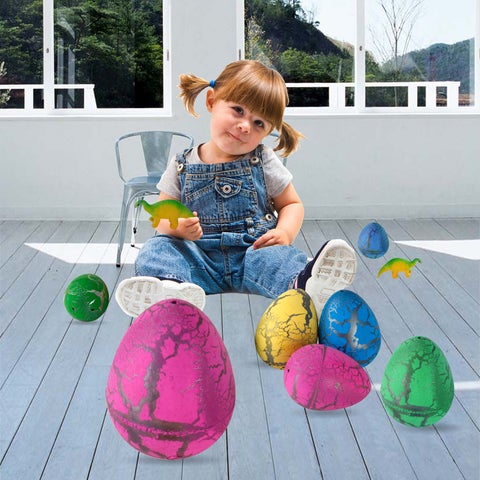 Pasen magic hatching groeiende dinosauruseieren(60 stuks)