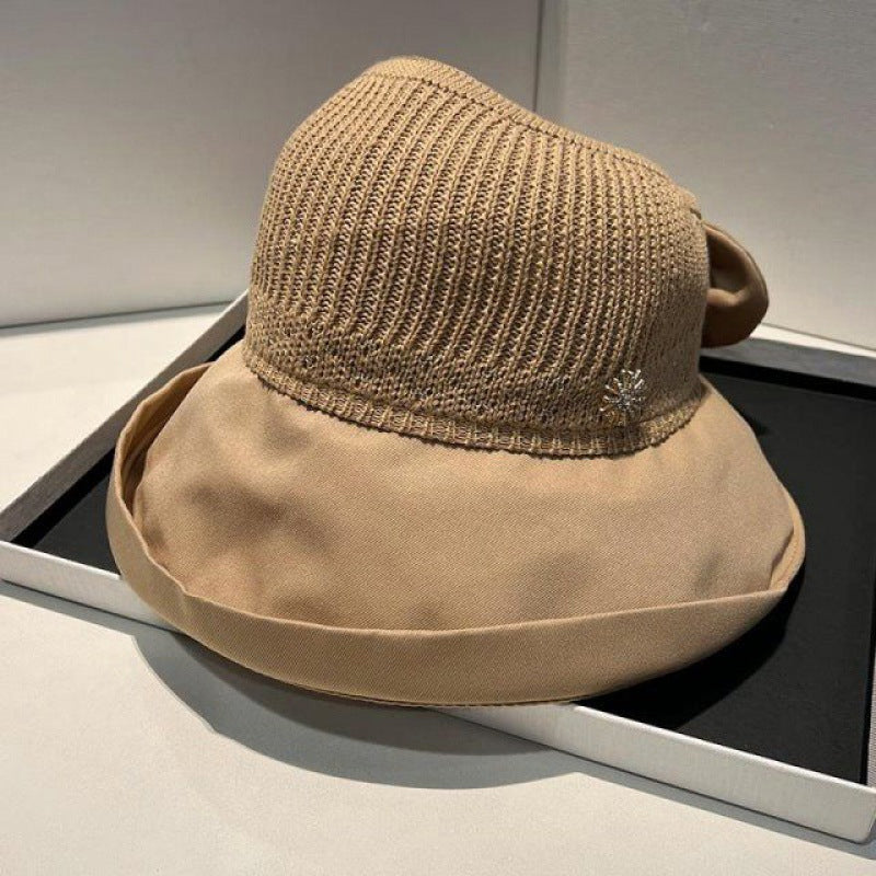 Zomermode zonnehoed met brede rand