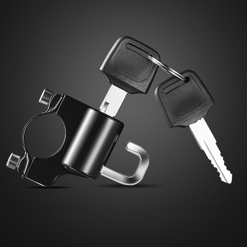 Multifunctioneel motorhelmslot