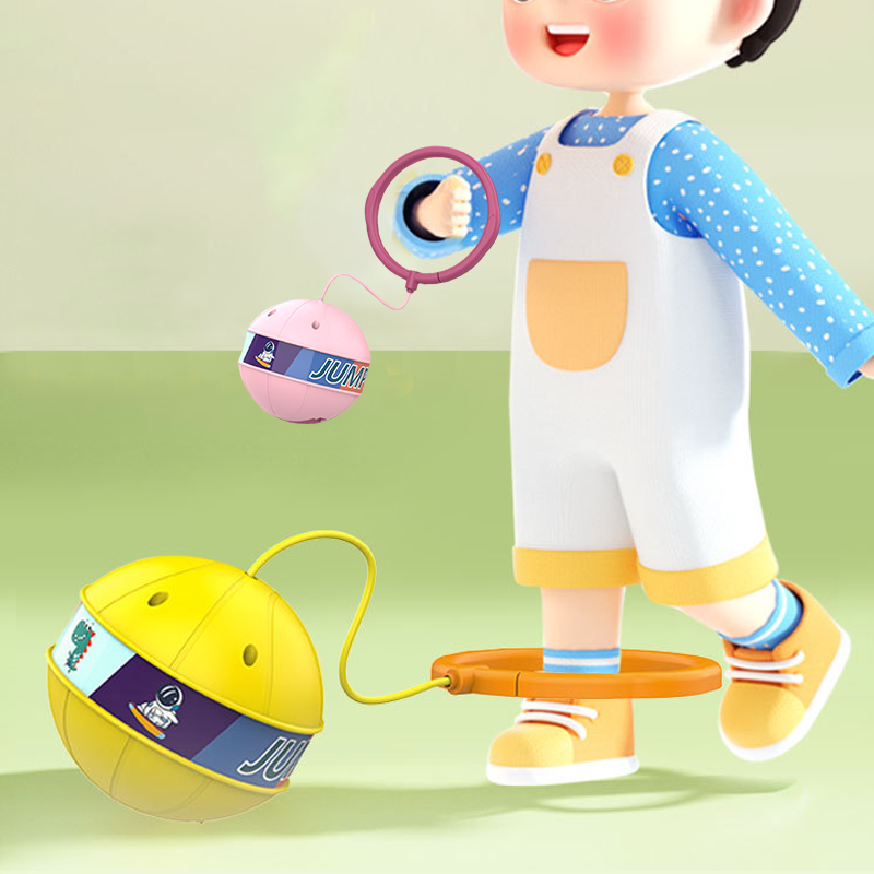 Gloeiende stuiterende bal