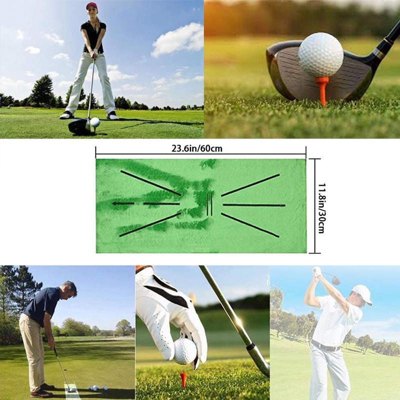 Golfmat voor swingdetectie