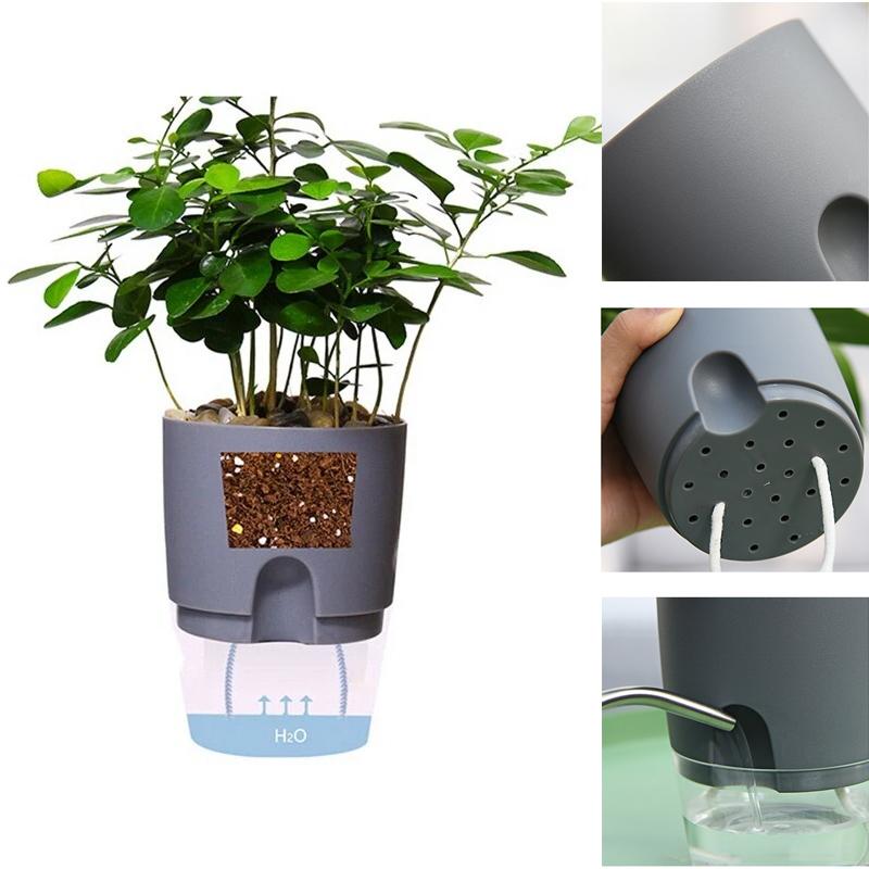 Zelfbewaterende hydrocultuur bloempot