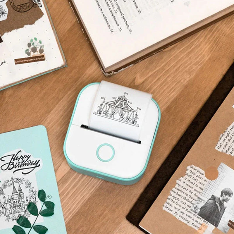 Mini draagbare Bluetooth-printer