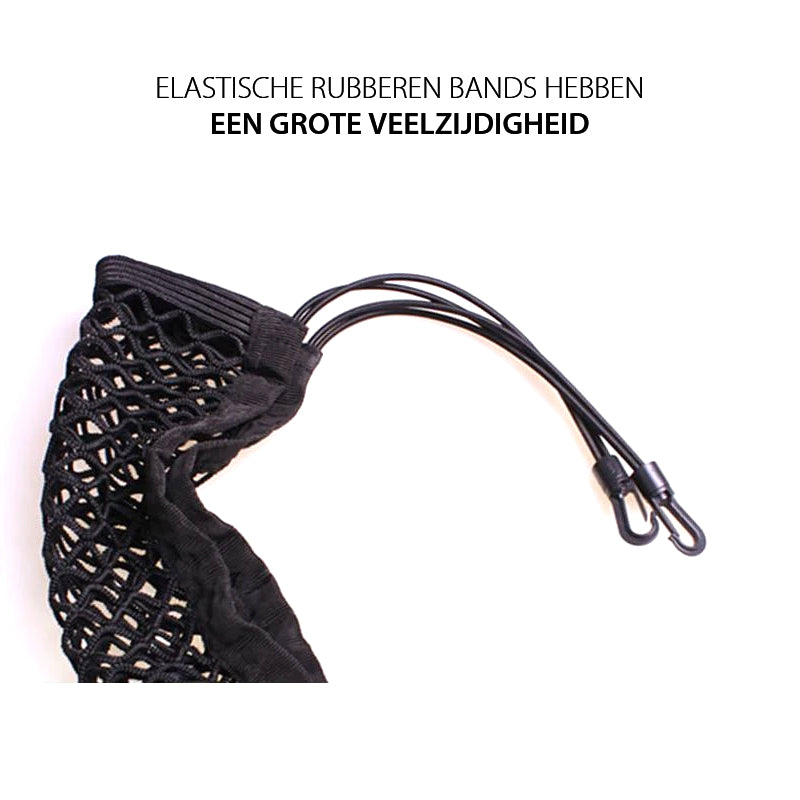 Opslagnetwerk van autostoel