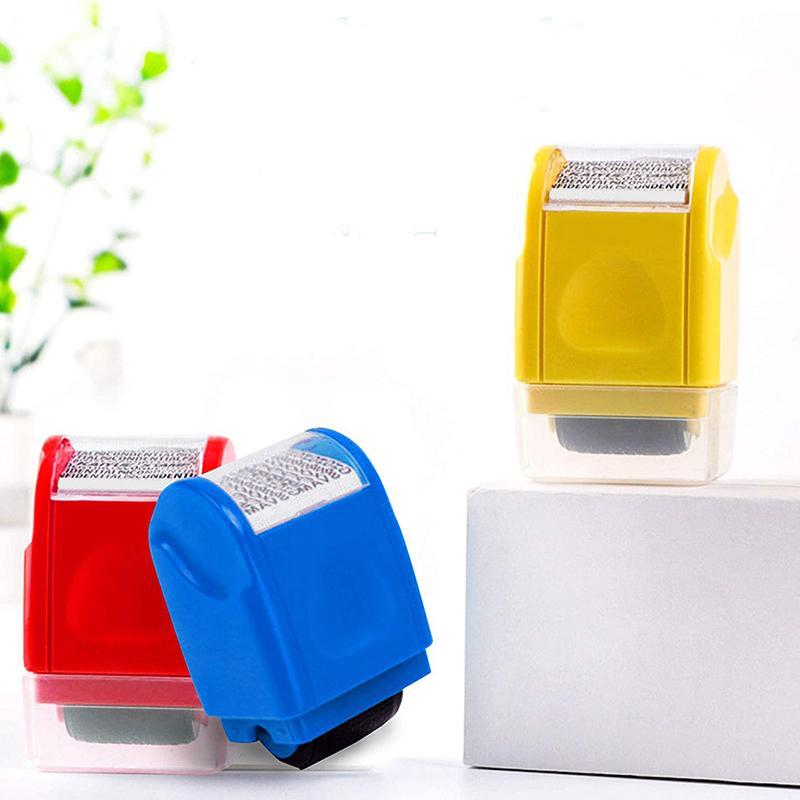 Rolstempel met privacyzegel