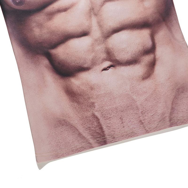 T-shirt met spiertattoo