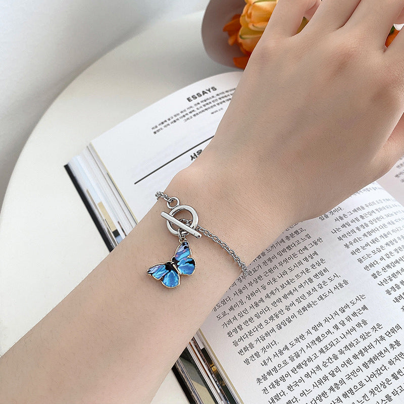 Armband met gradiënt vlinder