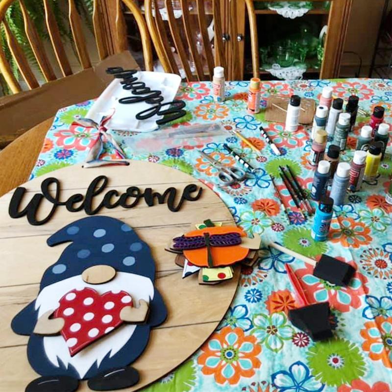 Welkom deurdecoratie hanger decoration