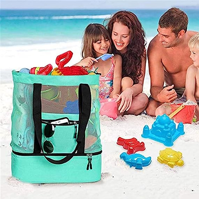 2-in-1 draagbare mesh afneembare draagtas