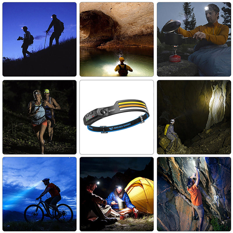 Led USB Oplaadbare Krachtige Hoofdlamp