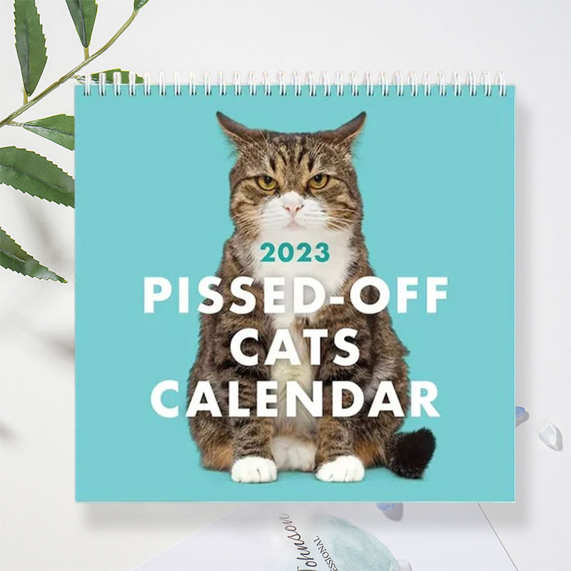 😾Kalender voor pissige katten 2024