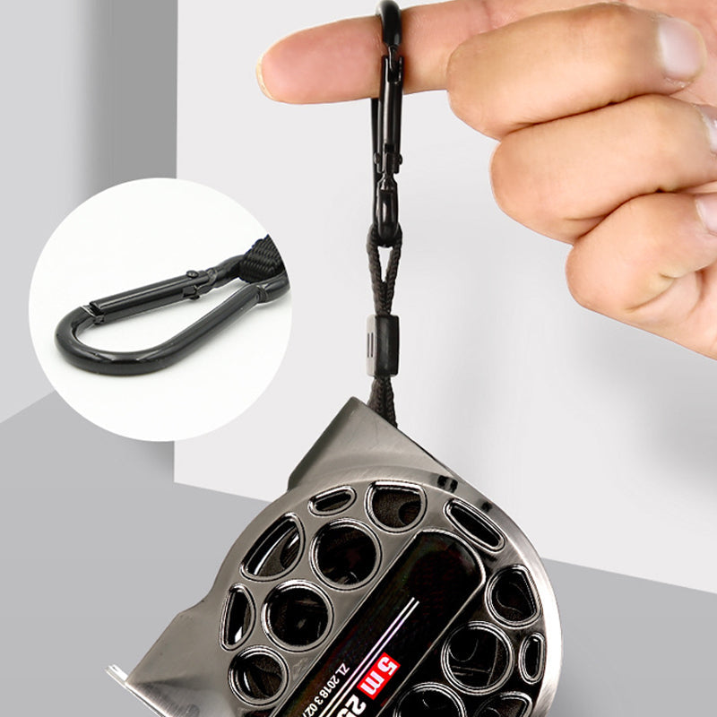 Roestvrijstalen anti-corrosie intrekbare metrische liniaal