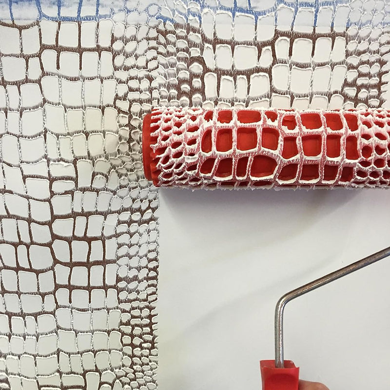 Hulpmiddel voor het maken van reliëf voor muren