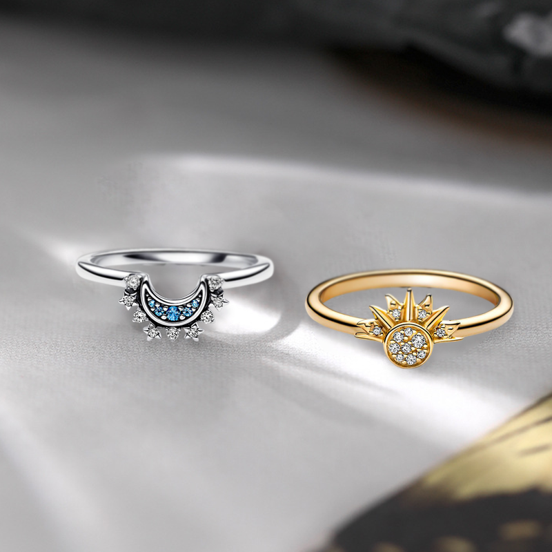 Hemelse zon & maan ring