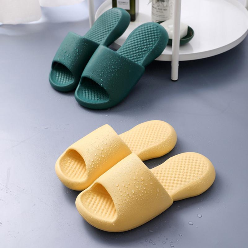 Antislip superzachte pantoffels met dikke zolen