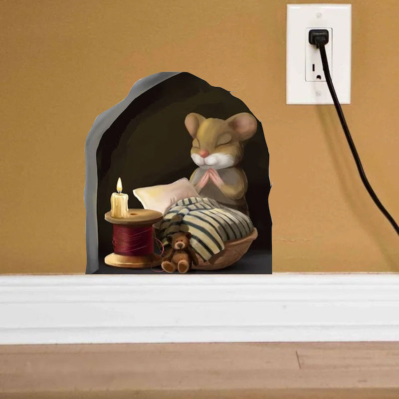 Muis muur sticker sticker