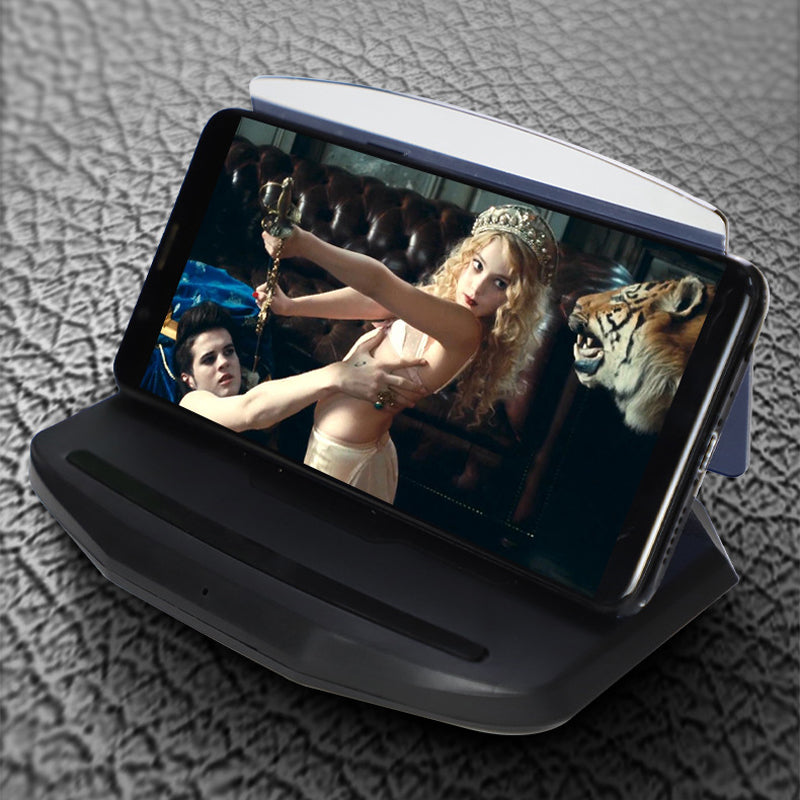 HUD-navigatieprojector met draadloos opladen