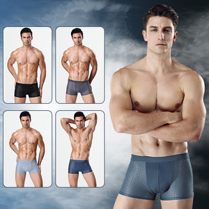 Ademende Ice Silk Boxer voor heren