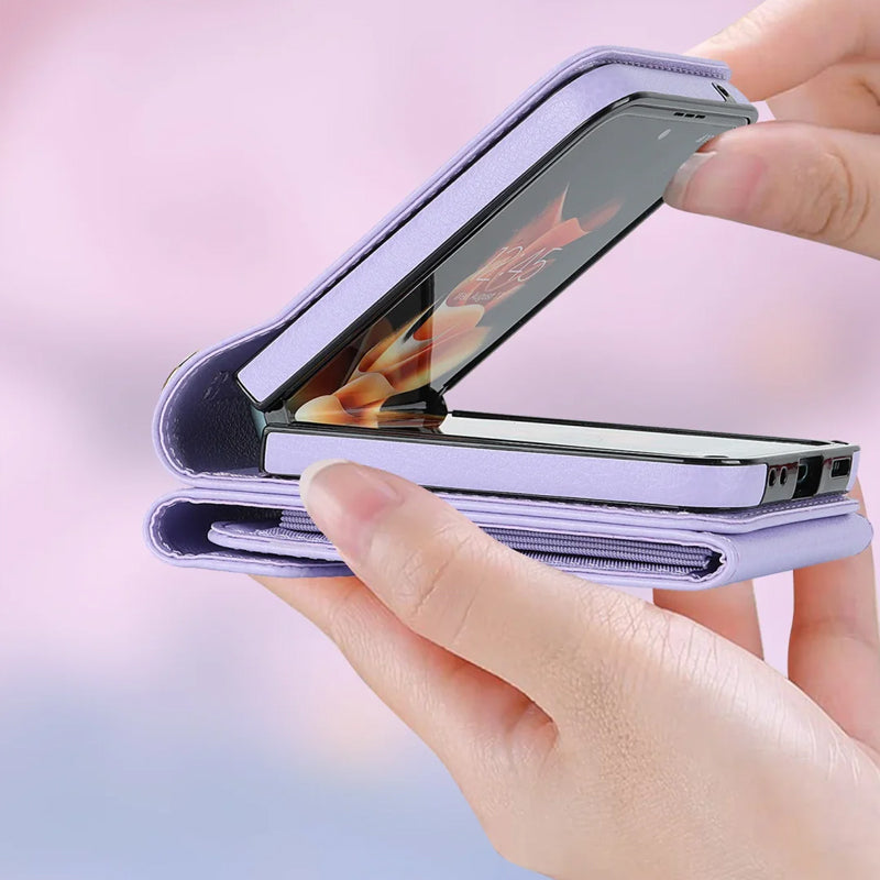 Z Flip5 Opvouwbare Messenger-telefoonhoes voor Samsung Flip4