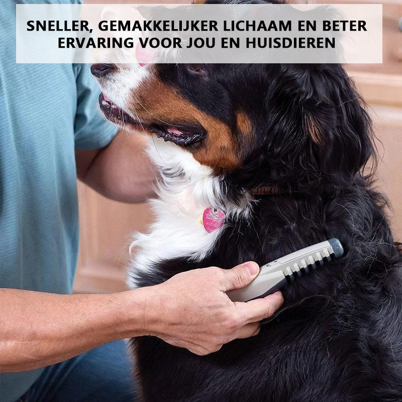 Knoop elektrische kam voor het verzorgen van huisdieren