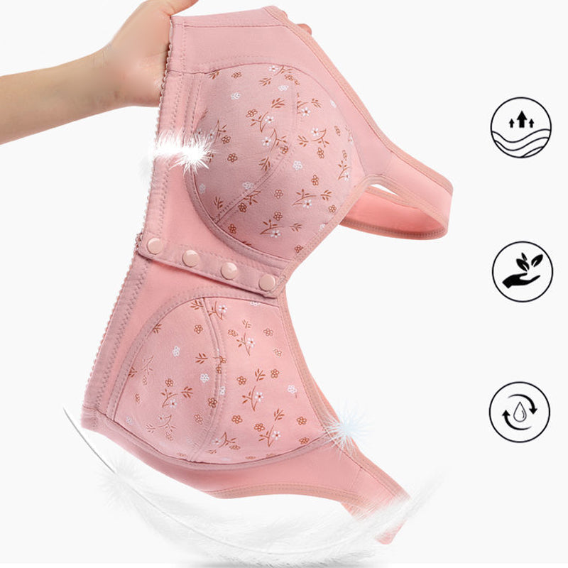 Handige bh met knoop aan de voorkant