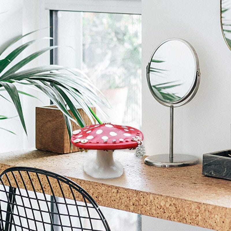 Leuke Paddestoel Oorbel Houder