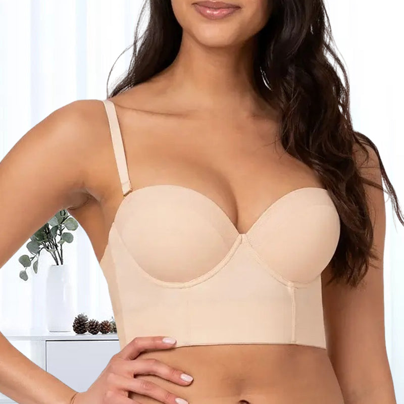 Strapless bh met lage rug