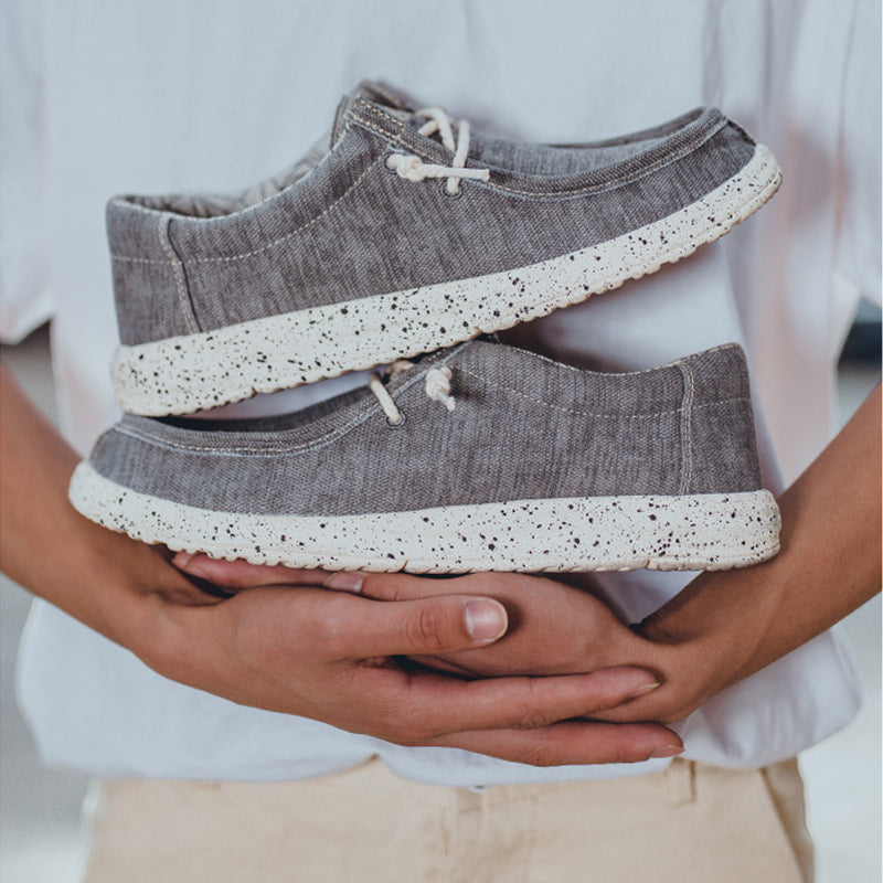 Grote maten casual canvas schoenen