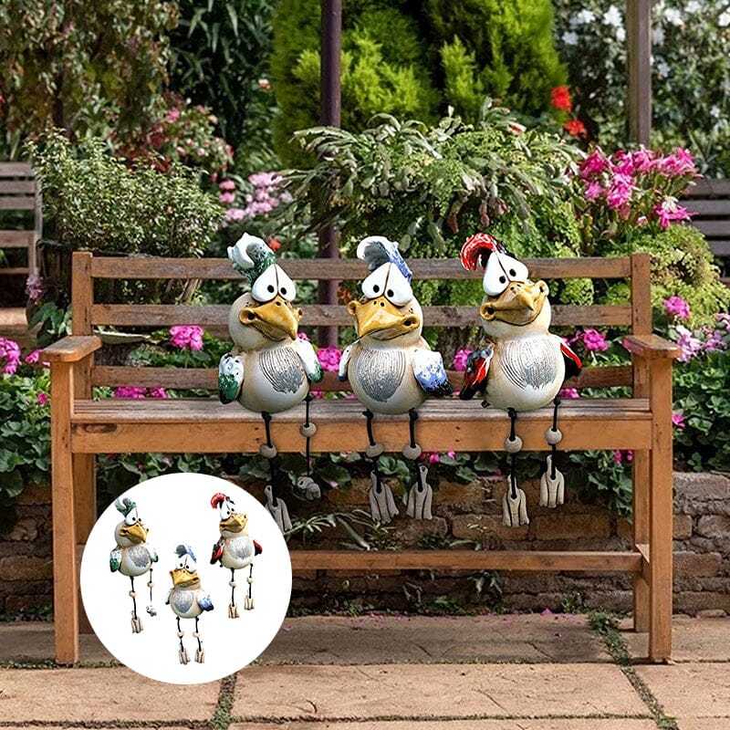 Hars Kip Tuinornament