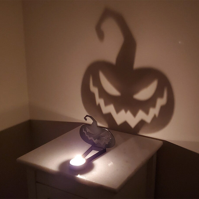Spooktaculair Halloween-schaduwdecor