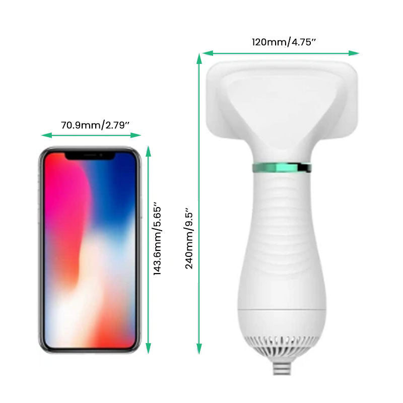 Huisdier Föhn Borstel